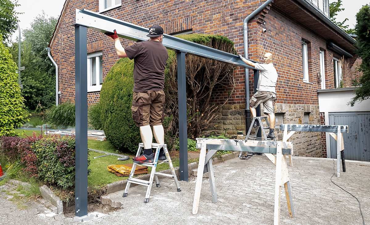 So wird Ihre Terrasse mit einer Terrassenüberdachung Alu ganzjährig nutzbar