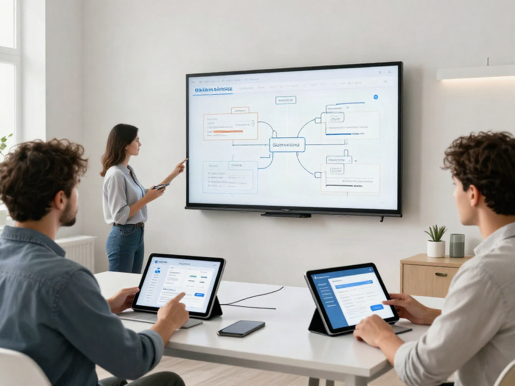 Dachreinigung Software-Lösung im digitalen Test mit modernen Technologien für Benutzerinteraktionen und Benutzererfahrungen.