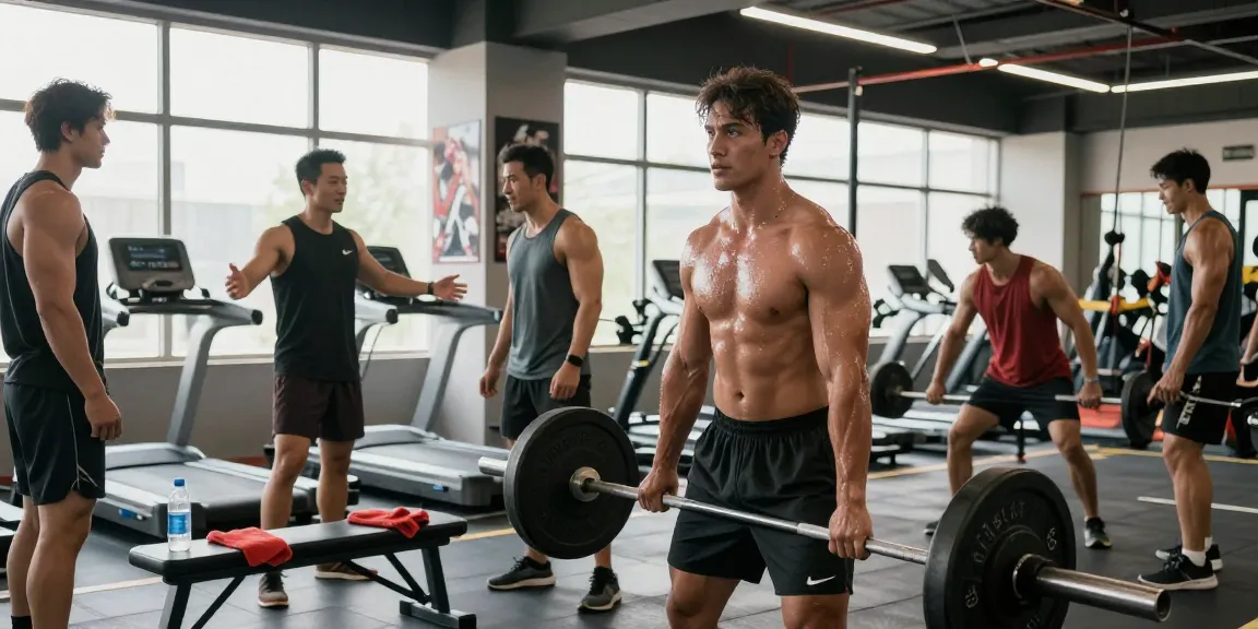 Anabolika Shop - Bodybuilders engaged in a workout session, showcasing strength and motivation in a modern gym environment.