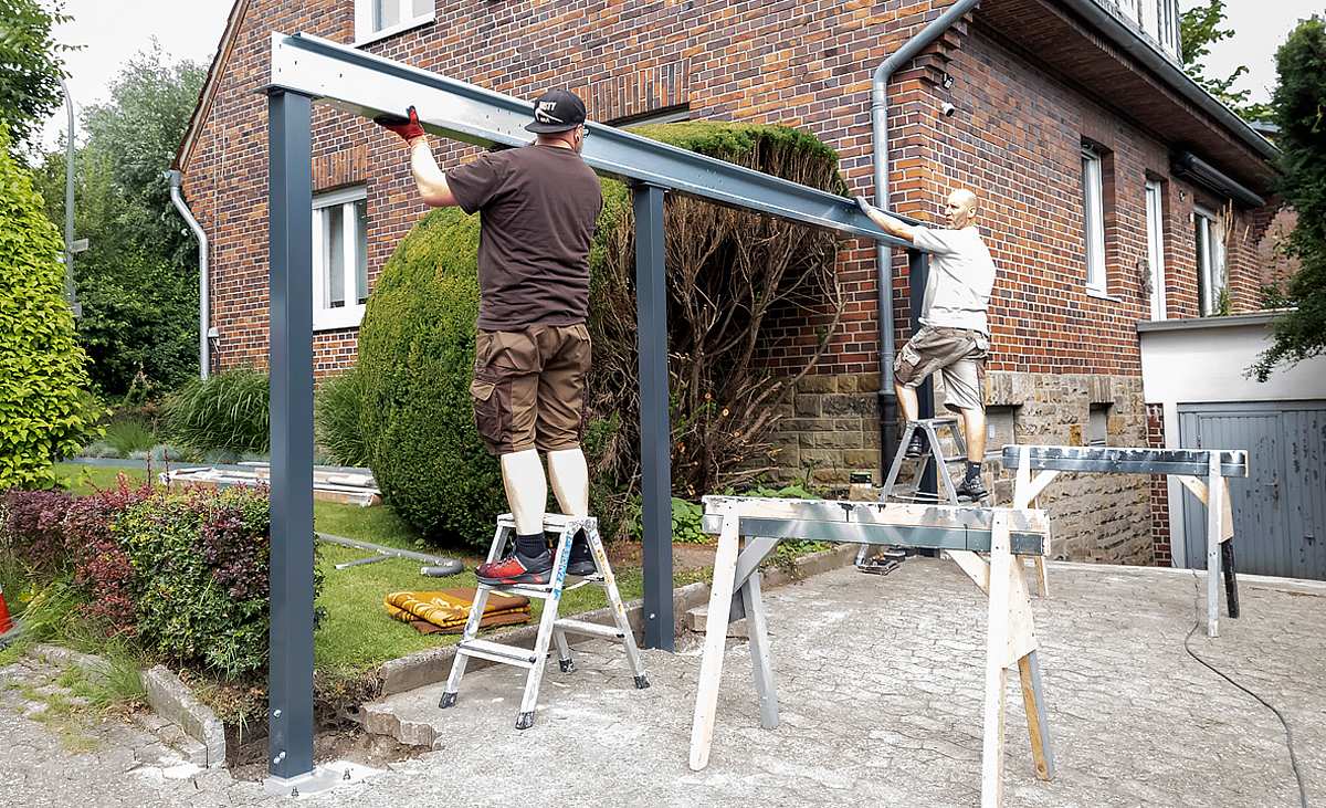So wird Ihre Terrasse mit einer Terrassenüberdachung Alu ganzjährig nutzbar