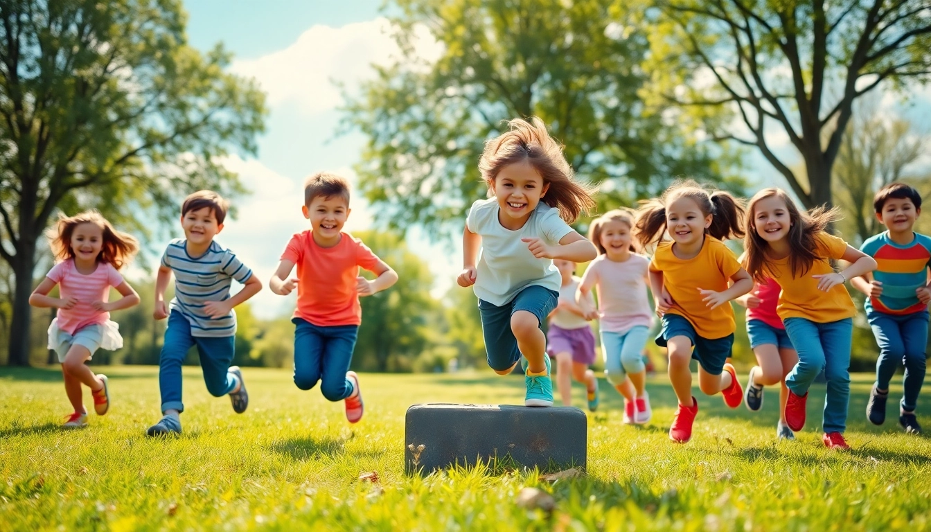 Bewegungsspiele mit Kindern, Details jetzt lesen zur Steigerung der Aktivitaet und Kreativitaet.