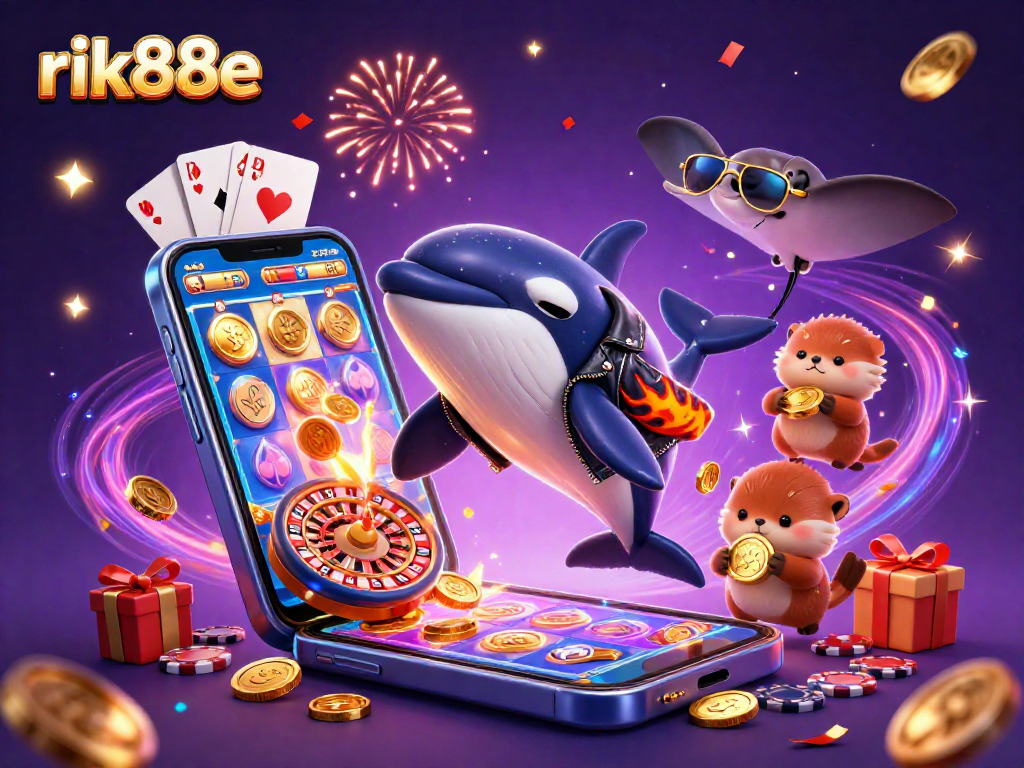 Experience thrilling wins at rik88e with exciting games featuring sea creatures and golden coins!