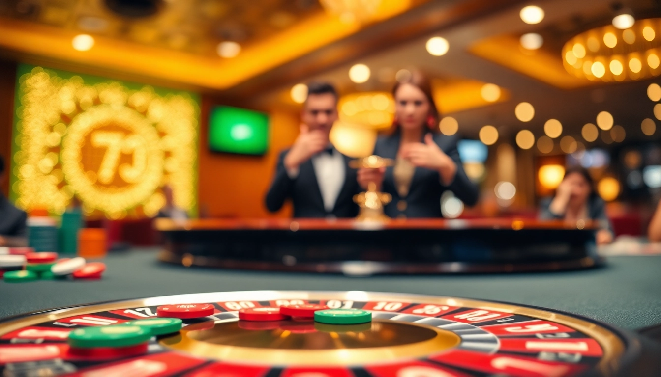 Erleben Sie die Aufregung bei casinospielen.de mit lebendigen Spieltischen und Casino-Atmosphäre.