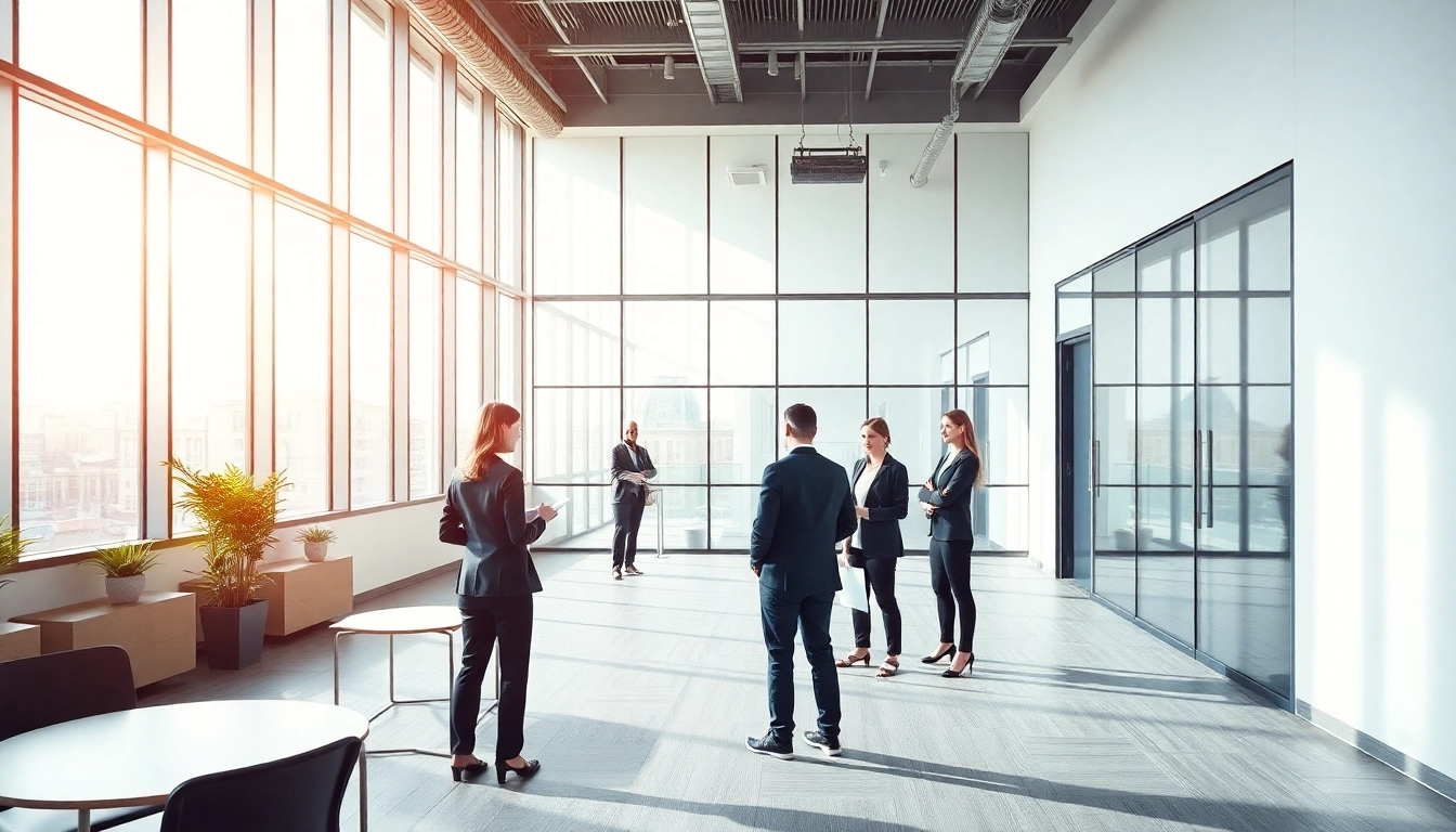 Professionelle Beratung im modernen Büro zur Unternehmensberatung Hannover, mit Beratern in Aktion.