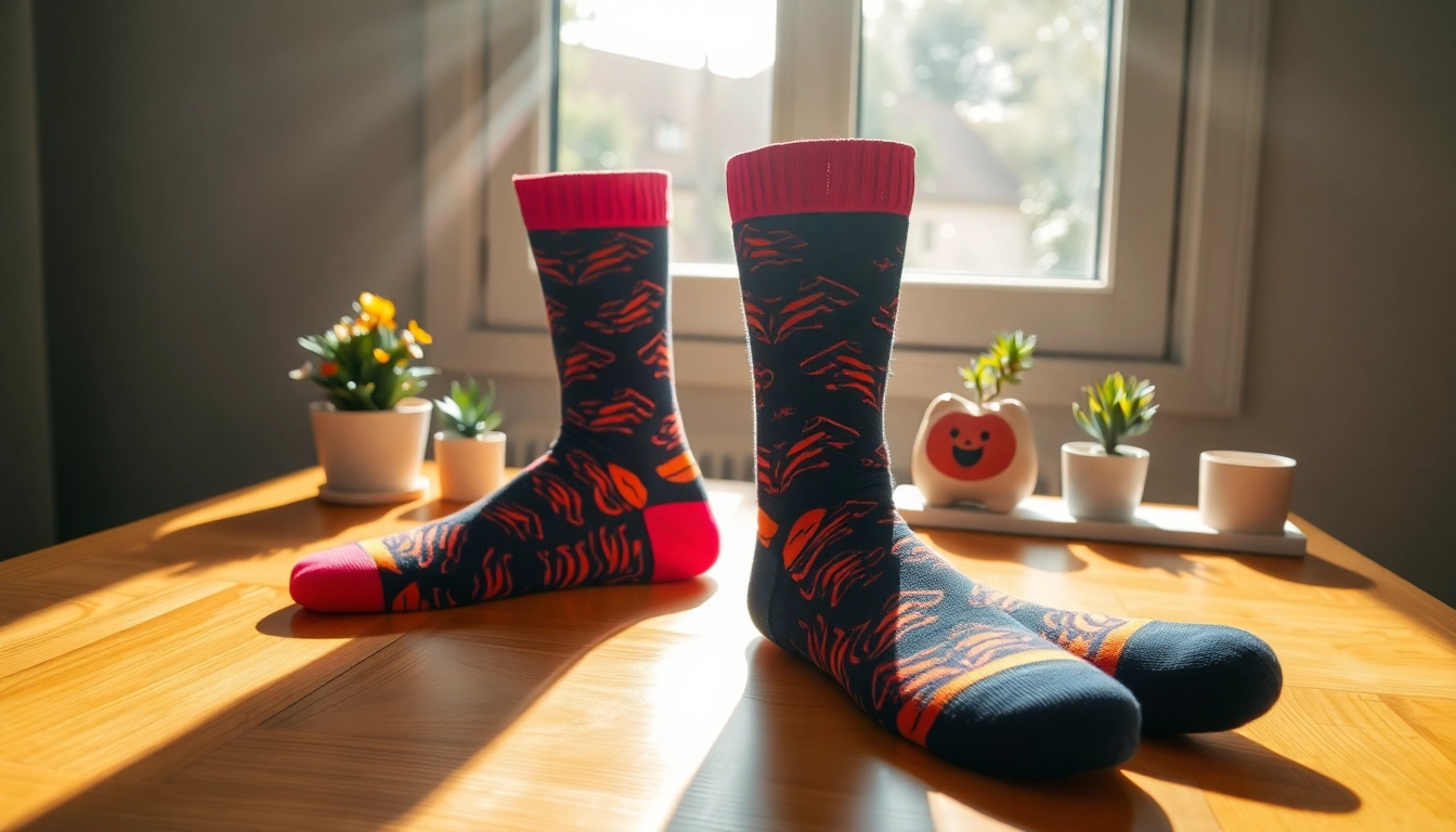 Erleben Sie die Neuro Socks Wirkung mit ihren innovativen Akkupressurdesigns für mehr Wohlbefinden und Entspannung.